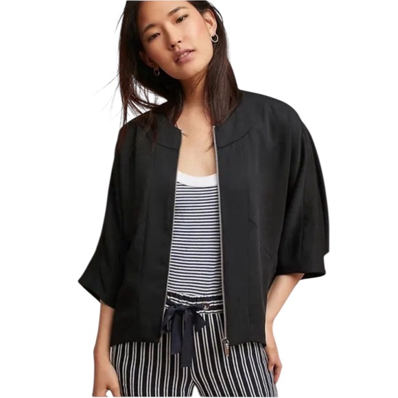 Cartonnier Jackets & Blazers - Cartonnier x Anthropologie Jay Full Zip Dolman Cape Jacket size large